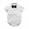 Ensembles Gentleman Bébé Vêtements Garçon Costume D'été Mode 0 24 Mois Infantile Fête Baptême De Noël Enfants Garçons Vêtements 3 Pcs