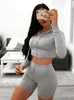 Women's Tracksuits are casual, stylish, sexy, hooded, tight, running, yoga, and outdoor exercise suits