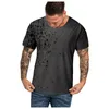 Men's T-Shirts 2022 Sports Shirt Summer 3d Printed Top Solid Round Neck T-shirt Casual Hip Hop Loose Short Sleeve Tee