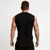 Marca Mens Bodybuilding Tank Fitness Camisa sem mangas Camisa Masculina Academias Moda Moda Singlet Muscle Vest Undershirt