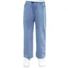 Flickor Jeans Solid Color Kids Girl Casual Style Kid Vår Höst Barnkläder 6 8 10 12 14 210527