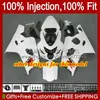 Fairings wtrysku formy do Suzuki GSX-R 600 GSXR750 GSXR750 K4 04 05 43No.129 GSXR 750cc 600cc 750 600 CC GSXR600 2004 2005 GSXR750 Pomarańczowe płomienie 2004-2005 OEM Body Kit