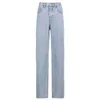 Jeans de denim Pant Y2K pour filles mode féminine Vintage High Waited Trant