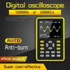 2,4-inch scherm digitale oscilloscoop 500 ms/s bemonsteringssnelheid 100mHz analoge bandbreedte ondersteuning golfvorm opslag