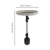 Kitchen Storage & Organization Multi-purpose Car Food Tray Rotating Table Adjustable Cup Holder Mobile Phone Mount Swivel Arm