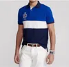 Sommer-Baumwoll-Kurzarmshirt. Herren-T-Shirt mit Farbblockierung, europäischer und amerikanischer Sportmode