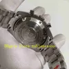 Met originele doos Horloge Heren Zwarte Dia Professionele roestvrijstalen armband Chronograaf Geen werk Automatische mechanische polsw206v