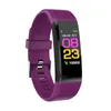 ID115 Plus Smart Watches Armband Fitness Tracker Herzfrequenzwatchbänder Smartwatch für Android iOS -Mobiltelefone mit Einzelhandelsbox7235976