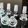 Pyrex Glass Bowl Męskie Stawki Bongs Akcesoria Produkty papierosowe Mała rura wodna Przezroczysty Niebieski Zielony Mieszany Kolor