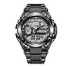 Lige Digital Men Military Watch 50m防水腕時計LED Quartz ClockSport Watch Male Big Watches Men LeLogiosMasculino7296928