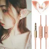 Cute Elf Ears Earphones Cosplay Spirit Fairy HIFI Earbuds 3.5mm Headset with Microphone For Smartphone MP3 Headphones Magic ear headsets