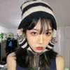 Nana Anime Shinichi Okazaki casquettes dames hiver tricoté à la main Bomber chapeau Cosplay rue Protection des oreilles chaud laine gland russe chapeau 2205E