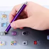 200Pcs/lot Round-head Design Metal Stylus Touch pen Screen Glass Lens Digitizer Replacement Pen for iPhone iPad Tablet Smart Phones