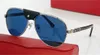 Selling fashion design sunglasses 0693 pilot frame withleather buttons exquisite plating classic simple and versatile style uv400 protection glasses