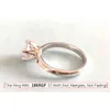 at a loss With Certificate Original 18K White Gold Luxury 2 0ct Lab Diamond Wedding Band Women Silver 925 Ring LR168274K