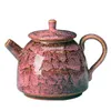 300 ml Keramik Teekanne Exquisite Kung Fu Teekanne Tee Wasserkocher Teaset Porzellan Traditionelle Chinesische Teegeschirr 210724