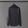 2021 Projektanci Męskie Sukienka Biznesowa Moda Dorywczo Koszula Marki Mężczyźni Wiosna Slim Fit Koszulki Koszulki De Marque Wall Hommes # M-3XLMEN10