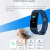 US Stock Y5 Smart Watch Wristbands Women Men Kids Heart Rate Monitor Bluetooth Sport Smartwatch Vattentät Relogio Inteligente302j