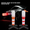 Emergency Lights 2x Magnetic Stand LED Lamps Roadside Flashlights Warning Adjustable Bracket Bottom Magnet Adsorption Signal