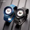 Sinobi Fashion Wheels Kreatives Design Herrenuhren Coole wasserdichte leuchtende Edelstahl Japan importierte Bewegung Quarzuhr Q0524