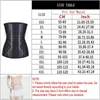 VIP MUKATU Taille de la Taille de la taille de la latex corset minceur de sous-vêtements Shapewear Femmes Slim Bande Shaper Shaper Shaper Shaper 25 en acier Cincher Dossé Cincher 211116