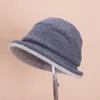 Cappelli a tesa larga Classic Womens 70% Wool Bucket Hat Autunno Inverno Cloche Wedding Festival Gatsby Vintage Style Cap Oliv22