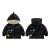 Lichtgewicht Down Jas Zuigeling Kinderjas Jongens en Meisjes Mode Warm Outfit Winter Kinderen Warme Jas Kleding G0913