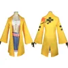 Anime Danganronpa V3 Angie Yonaga Cosplay Costume Długa Peruka Top Spódnica Trench Halloween Boże Narodzenie Party Garnitur Sexy Girl Women Y0903