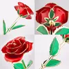 Long Stem 24k Gold Rose Lasted Roses Party Romantic Gift for Valentine's Day/Mothers Day/Christmas/Birthday by sea T2I53404