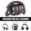 Oneodio pro50 stereo headphones with professional studio wire dj headset with microphone over ear monitor low earphones8963459