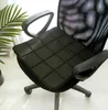 Office Chair Car Seat Cushion Solid Color Square Breathable Mesh Fabric Bamboo Comfortable Seat Sofa Cushion 210716