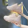Zapato Daddy transpirable de red única para mujer, verano 2021, informal, gelatina, bizcocho, parte inferior, calzado deportivo, recomendación de anclaje
