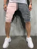 Мужские шорты 2021 летняя повседневная мода шить дизайн индивидуальность спортивный хип-хоп стиль тонкий пробежки