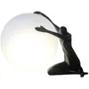 Noordse creatieve persoonlijkheidsmodel Tafellampen woonkamer slaapkamer bureau bed lamp round ball humanoid sculptuur decoratief licht