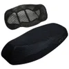 Motorcykel Sittkåpa 3D Honeycomb Sunscreen Värmeisolering Sittplatser Spacer Mesh Tyg Andlig Anti-Slip Kudde för Scooter Moped Black