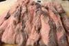 Women Fashion Brand Design Real Genuine Natural Rabbit Fur Coat Female Pure Drop Jacket DFP311 210928