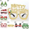 Рождественские очки Санта-Клаус Xmas Tree Eyeglasses Фото оформления Pript Party Party Parts 40 Designs Необязательно BT1159