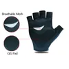 Pro Team Breathable Cycling Gloves Road Bike Gloves Men Sports Half Finger Anti Slip MTB Bicycle Glove 220722