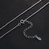 Sinya S925 Sterling Silver Chain Round Beads Halsband Fashion Diy Jewelry Största marknadsföring 2022 Kedjor MORR22
