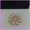 Broschen Frauen Perle Brosche Gold Mode Broschen Pins Luxusdesigner Schmuck Hochqualität Ladies Accessoires für Party Hochzeitsgeschenke D211