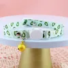 Cat Collars & Leads Fashion Pet Collar Fruit Printed Breakaway With Bell Adjustablle Safe Buckle Perros Kitten Necklace Gatos Accesorios