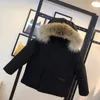 Kinder Daunenmantel Winterjacke Outdoor Junge Mädchen Baby Oberbekleidung Warme Jacken Kapuzensportbekleidung Klassische Parkas Surcoat 10 Styles 100-150