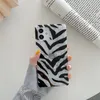 Square Leopard Women Phone Cases For iPhone 12 Pro Max 11 XR XS 7 8 Plus SE2020 Shell Texture Mobile Cover