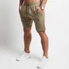 Letnie męskie Szorty Slim Spodenki Moda Dorywczo Siłownie Jogger Workout Plaża Krótkie spodnie Sportswear 210622
