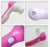 2021 Mini Skin Beauty Massager Brush 5 in 1 Electric Wash Face Machine Facial Pore Cleaner Body Cleaning Massage Free