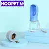 Hoopet Dog Water Bowl Dog Bottle Bowls For Cats Cat Feeder Drinking Bowl Fot Dogs Dog Waterer Water Dispenser Feeder 210320