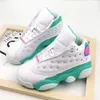 Jumpman 13 Kids Basketbalschoenen 2021 White Lucky Green Starfish CNY He Got Game Chicago Babys Peuter Kinderen Outdoor Sneakers Maat 22-35