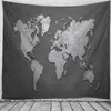 World Map Antique Decoration Tapestry Wall Hanging Tapestries For Home Deco Living Room Bedroom Wall 210609