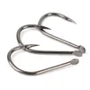 Set Of Fishing Hook High-carbon Steel Fish 3#-12# Non-ring Non-hole Barbed Accessories Parts