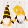 Party Supplies Harvest Festival Hanging Gnome Ornaments Handmade Plush Faceless Doll Hallowee Decoration XBJK2107